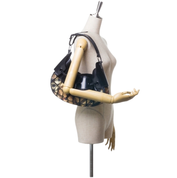 Burberry Nova Check Small Warrior Hobo Black Multiple colors - Picture 2 of 12